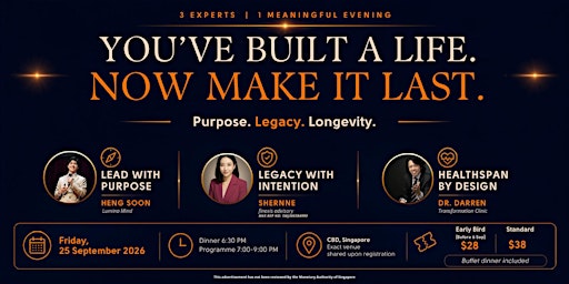 Built to Last: Self-Leadership, Legacy and Longevity