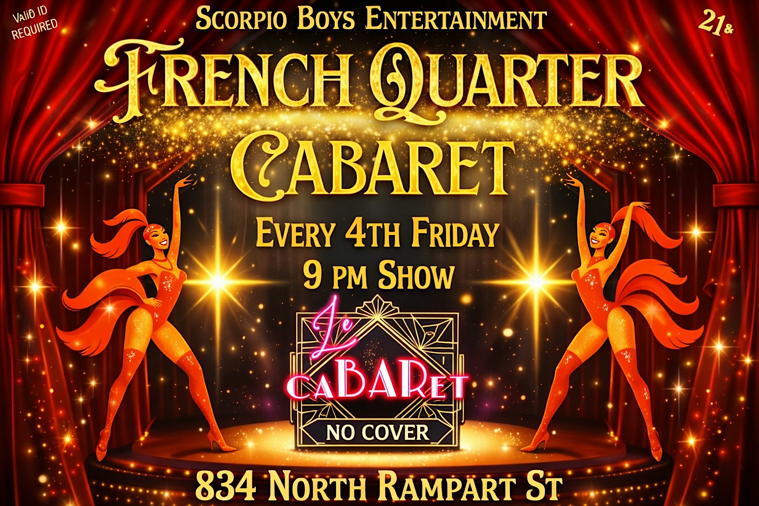 French Quarter Cabaret A Variety Burlesque Experience