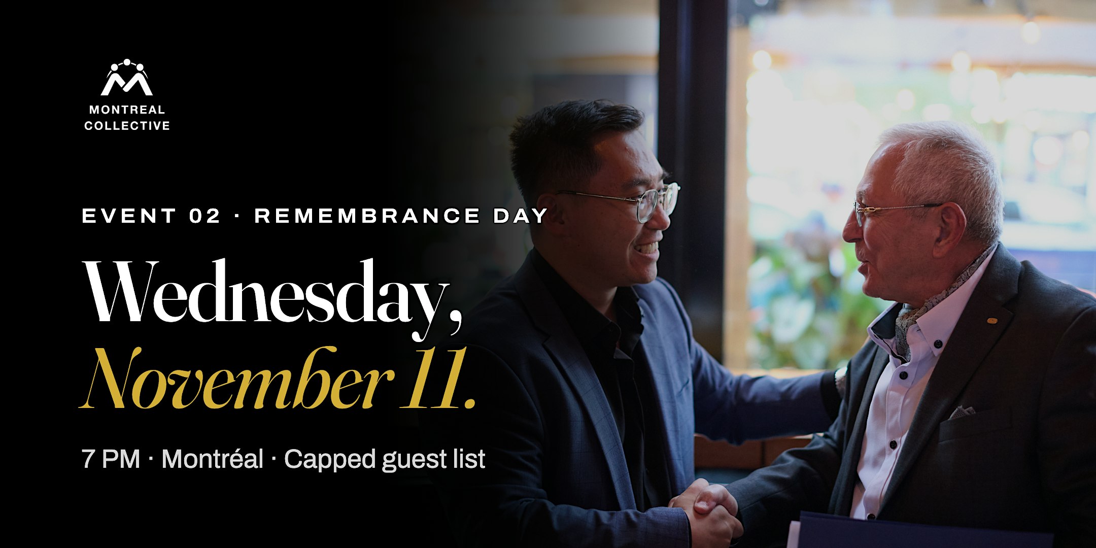 Montreal Collective · Event 02 · Remembrance Day