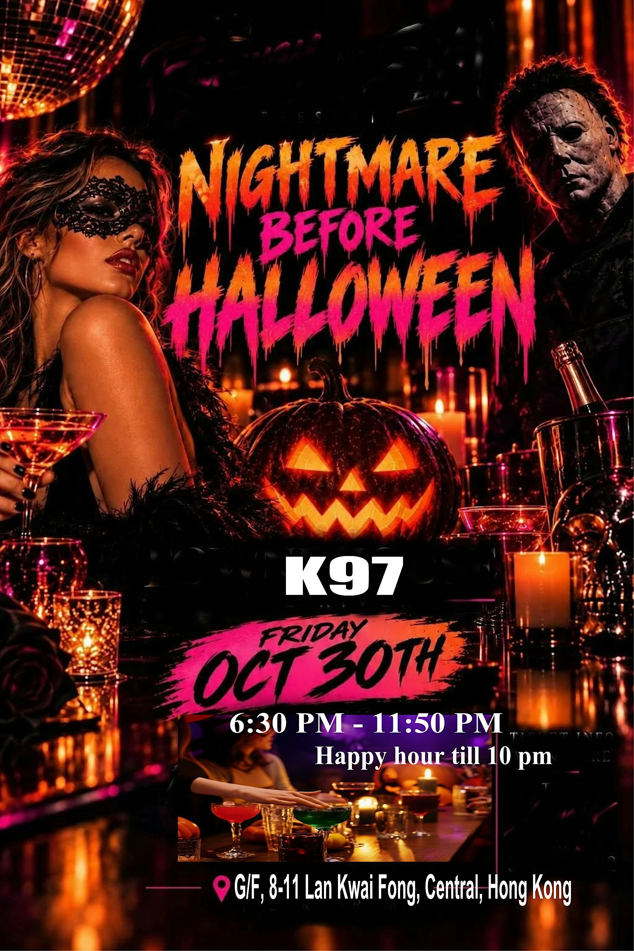 Pre-Halloween Black Party at K97