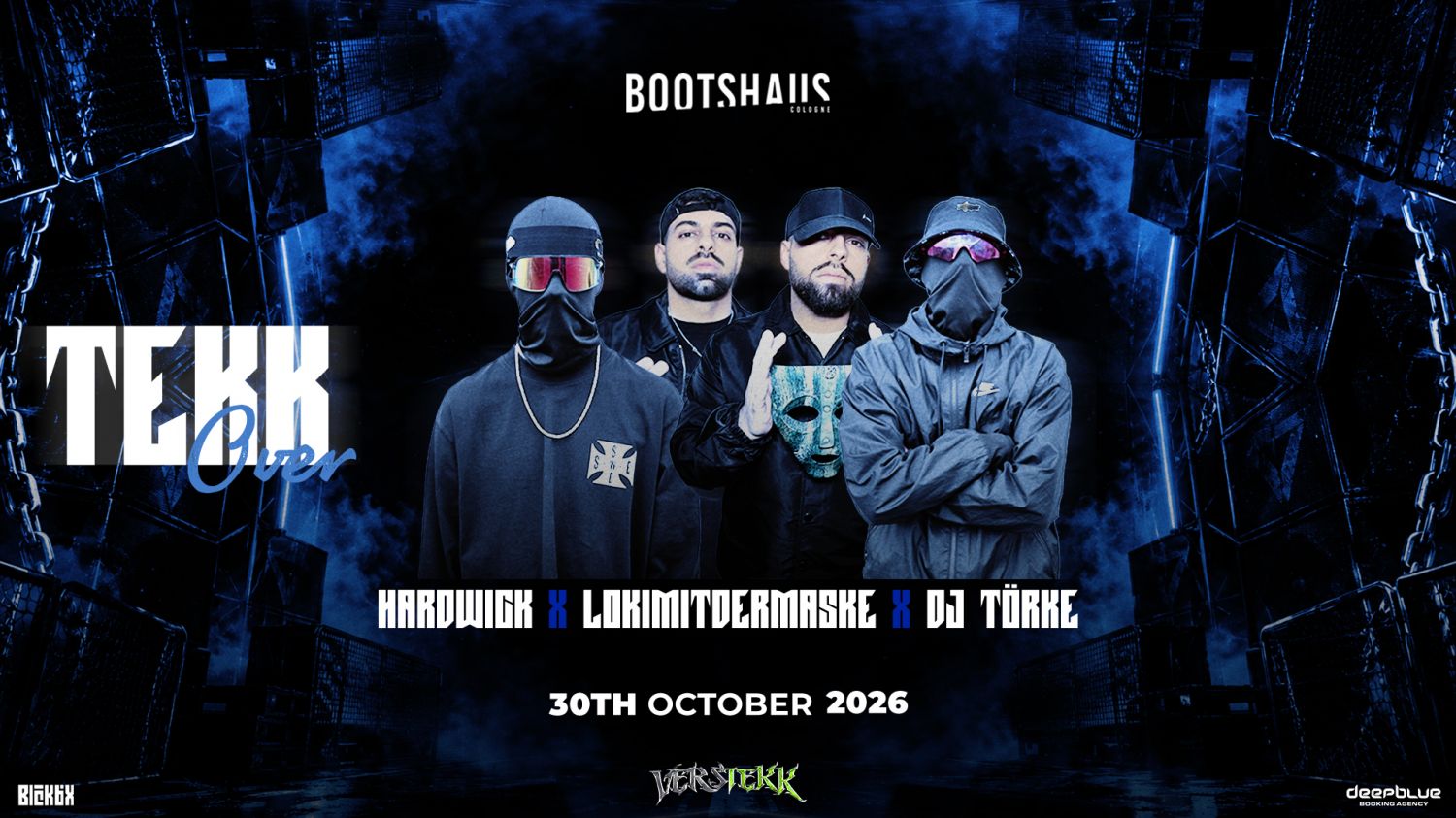 HARDWICK x LOKIMITDERMASKE x DJ TÖRKE [ Bootshaus Köln]