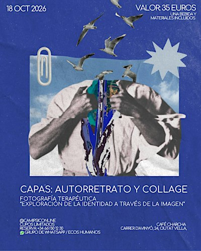 Capas: Autorretrato y Collage