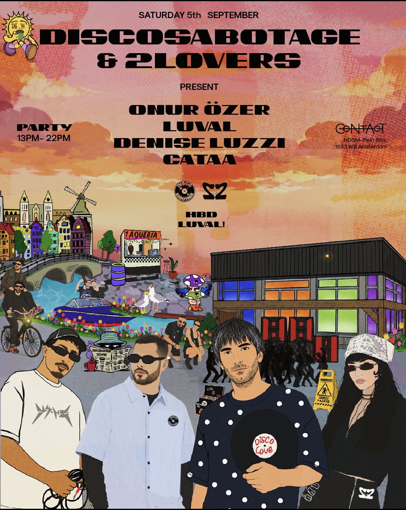 Discosabotage & 2lovers present Onur Özer  - daytime