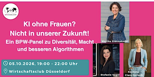 KI ohne Frauen? Nicht in unserer Zukunft.