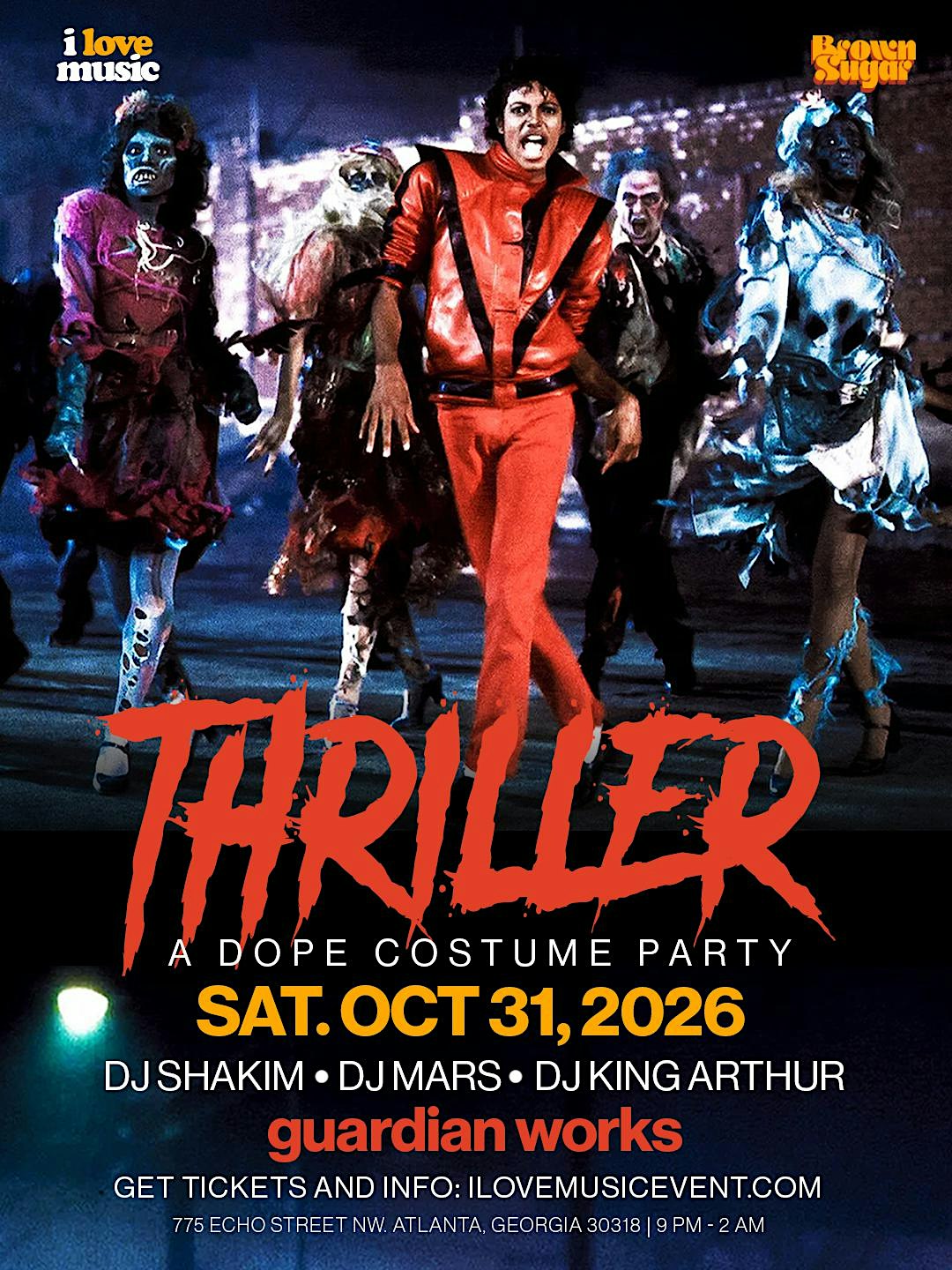 THRILLER: A Dope Costume Party