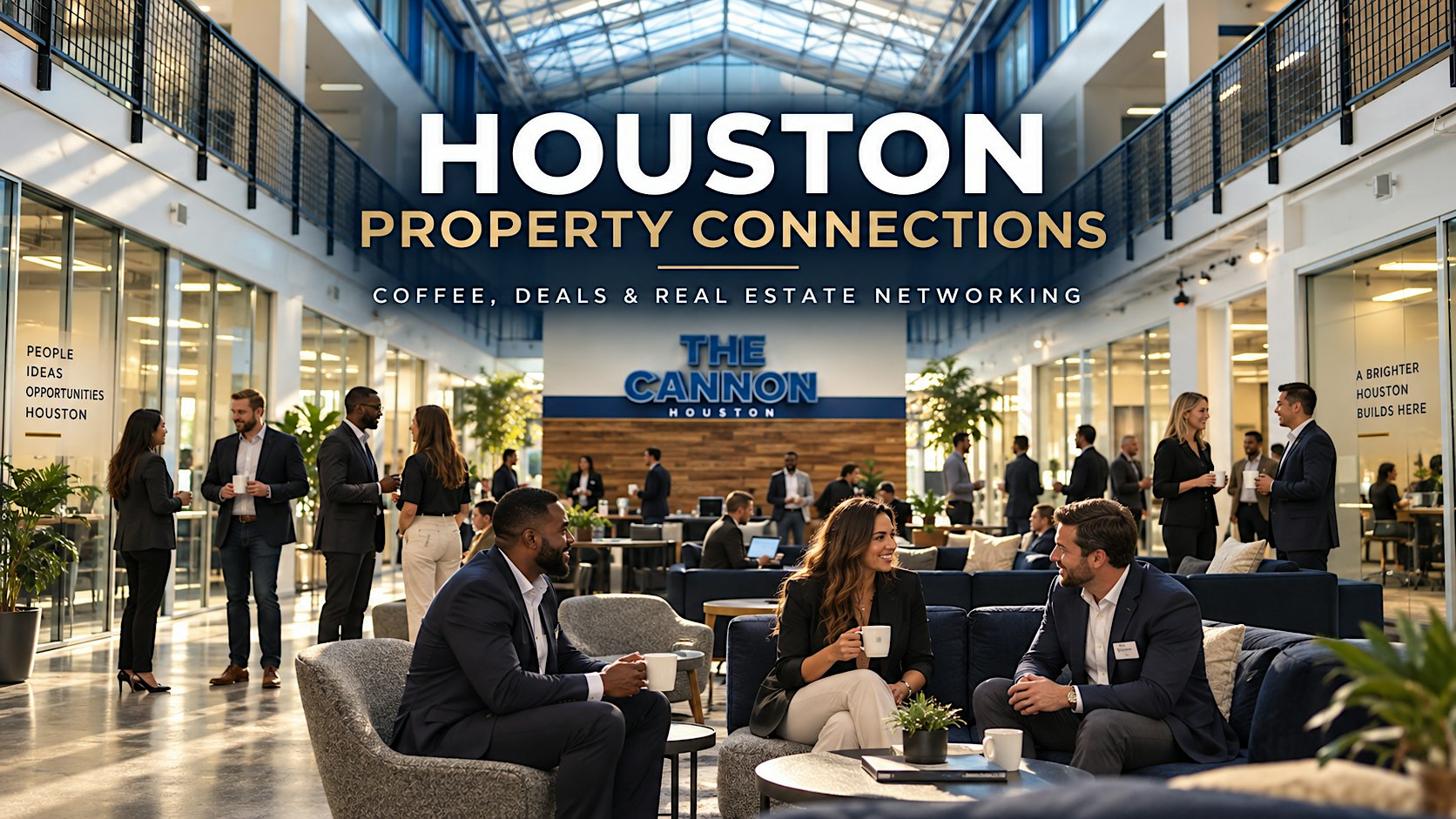 Houston Property Connections: Coffee, Deals & Real Estate Mixer