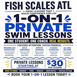 1-on-1 Swim Lessons