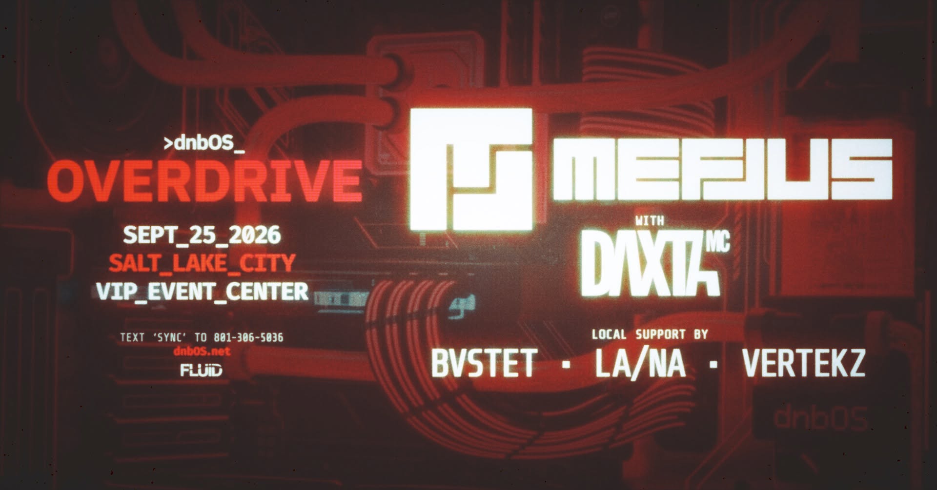 dnbOS: Overdrive | Mefjus & Daxta MC