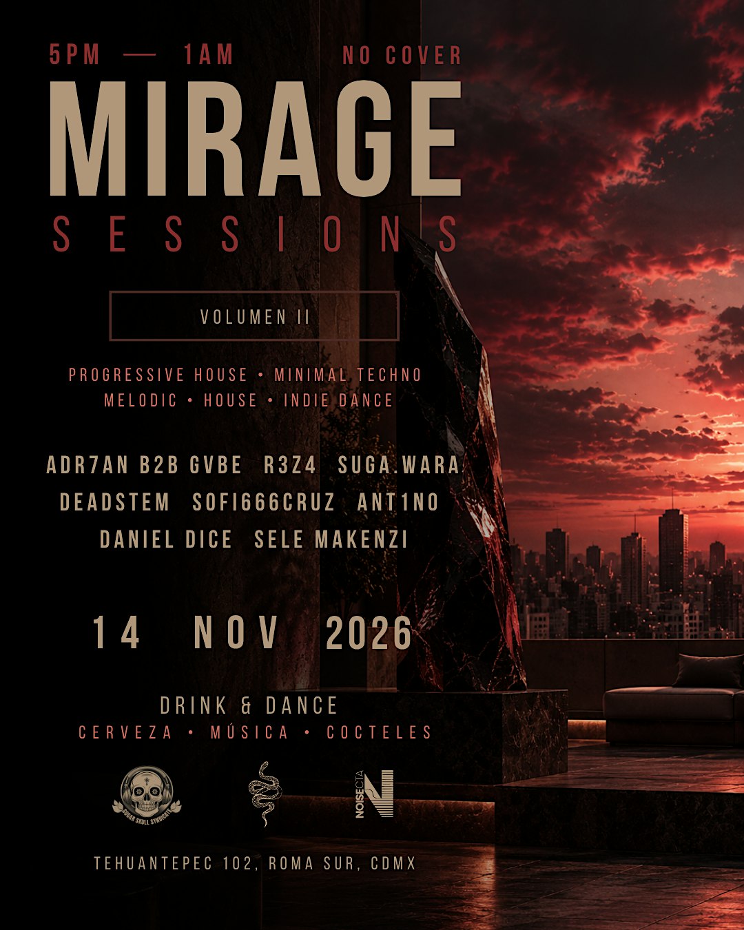 Mirage Vol. II (Progressive House, Minimal Techno, Indie Dance, House)