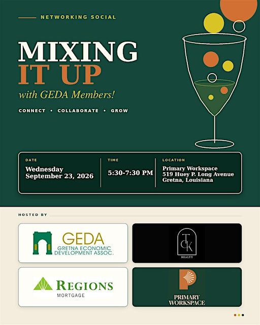 Mixing It Up with GEDA Members!
