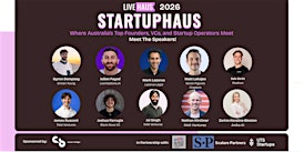 StartupHaus Sydney · Sep 2026: Where Founders, VCs & Startups Meet