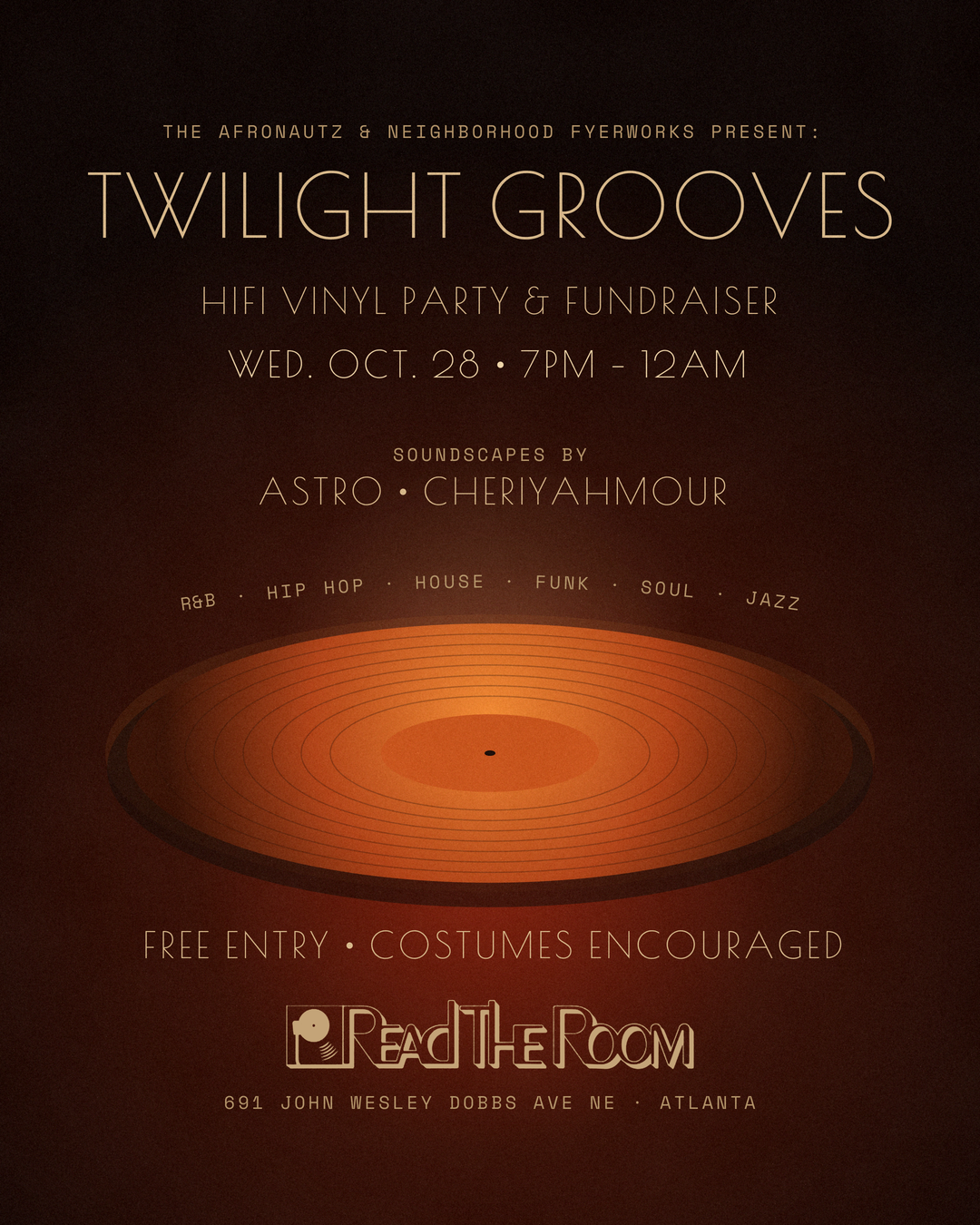 Twilight Grooves: Vinyl Halloween Party