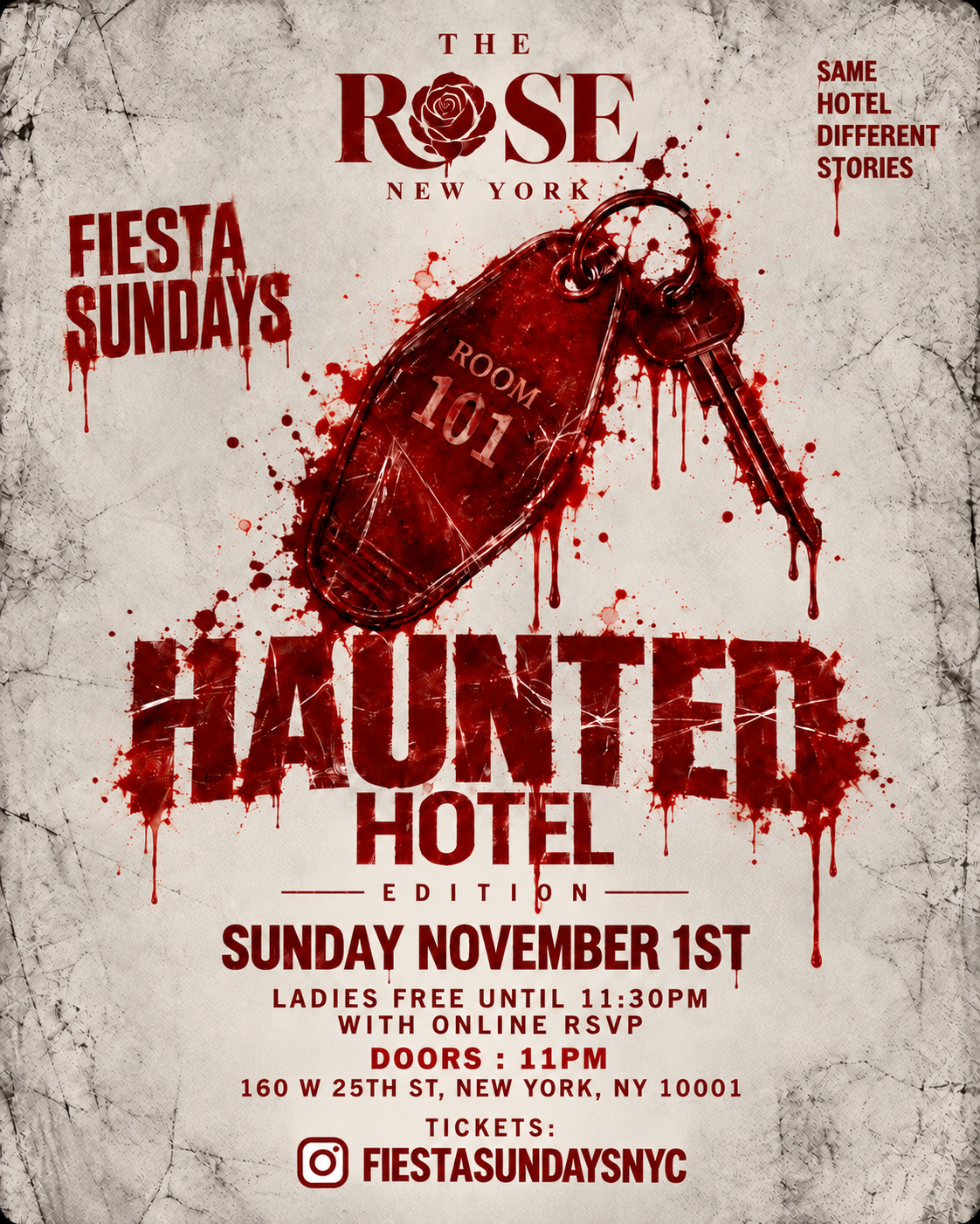 FIESTA SUNDAYS @ THE ROSE NYC (18+)