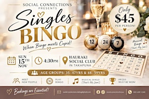 Singles Bingo in TAKAPUNA