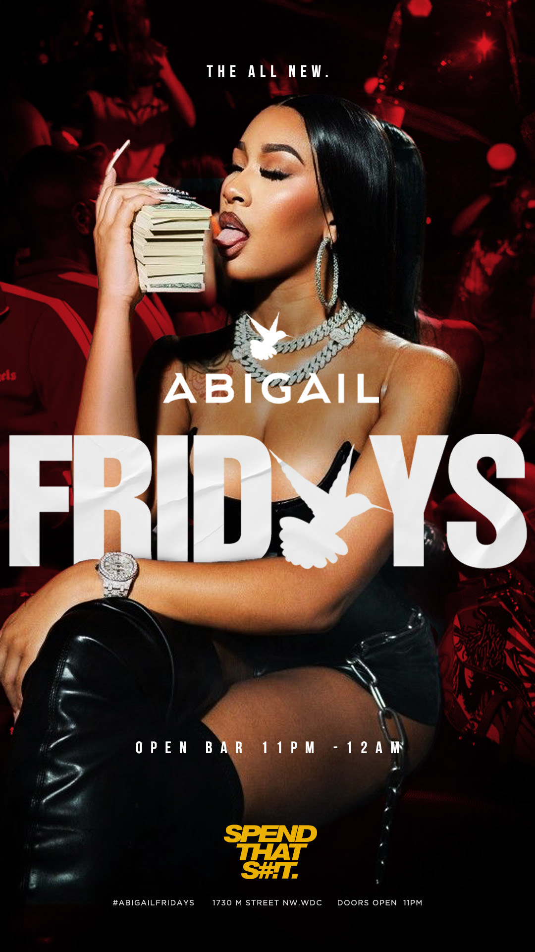 Abigail Fridays: Open Bar + Free Entry