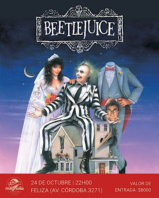Magnolia Cineclub presenta: Beetlejuice