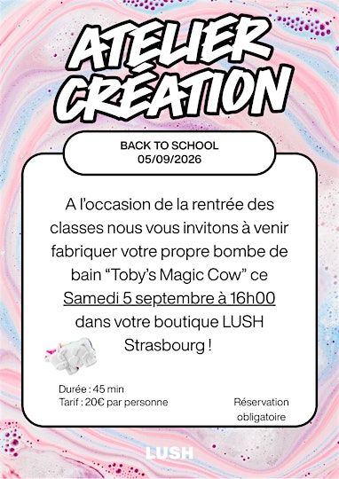 Fabrication de bombe de bain - Toby's Magic cow
