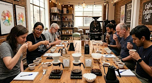 Taller de Cata de Filtrados y café de especialidad.