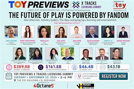 Toy Previews X Tracks Licensing Summit