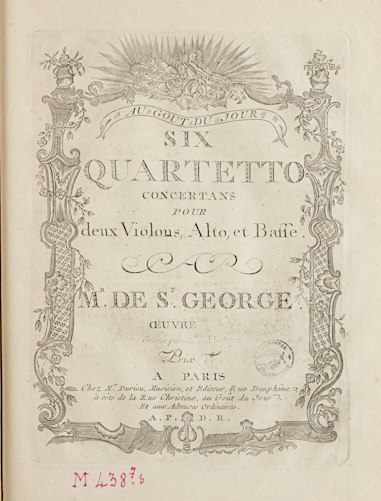 Joseph Bologne and the French Musical Enlightenment