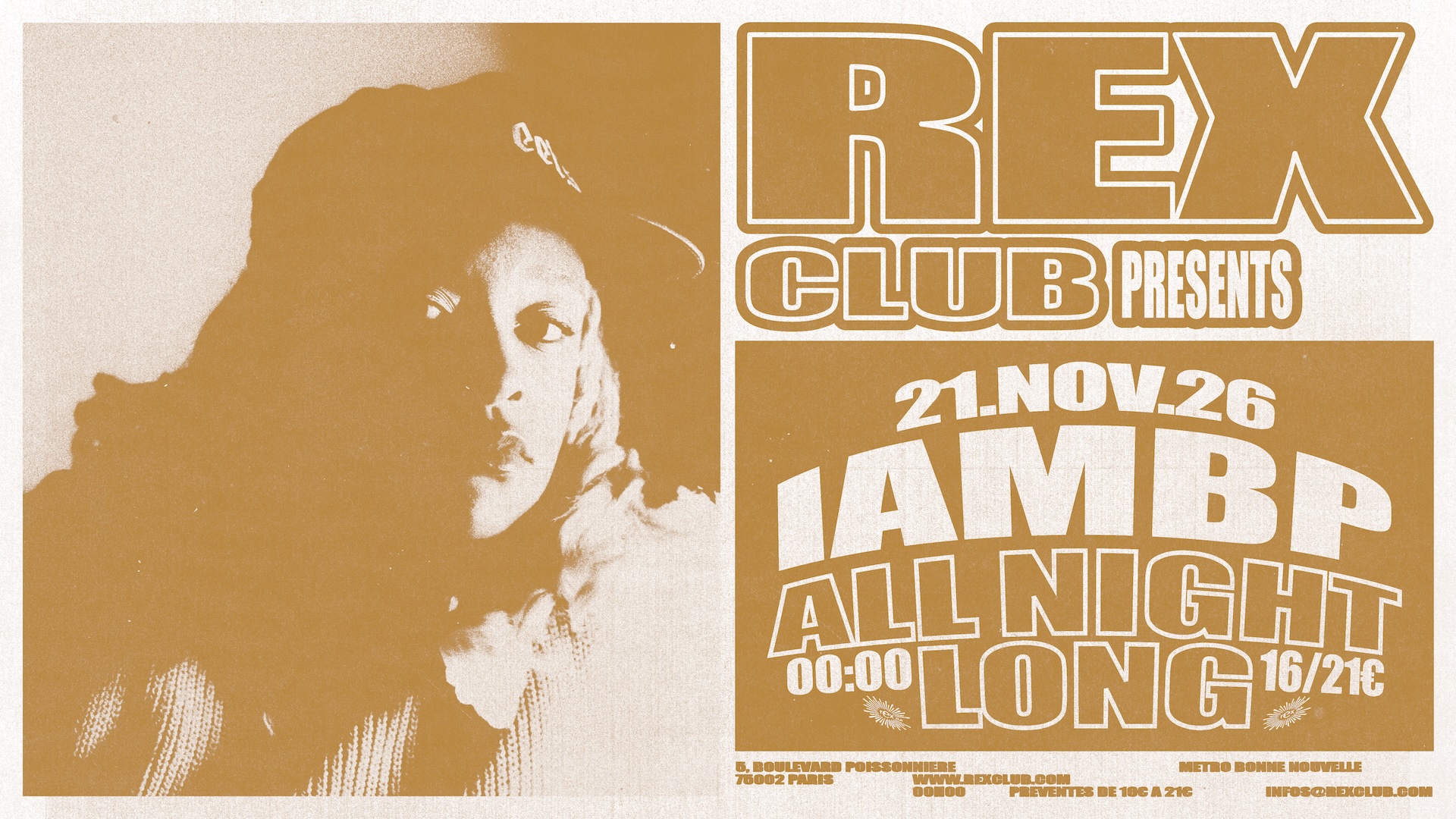 Rex Club presents: IAMBP all night long