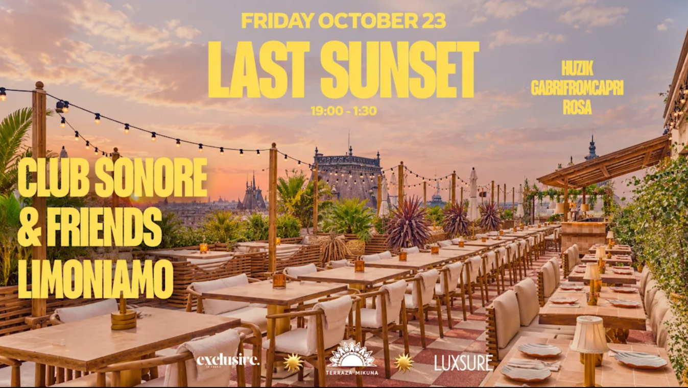 Mikuna Rooftop Closing - Last Sunset