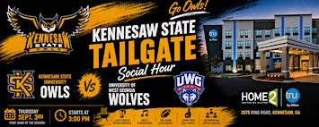 Kennesaw State University vs. University of West Georgia Tailgate Social
