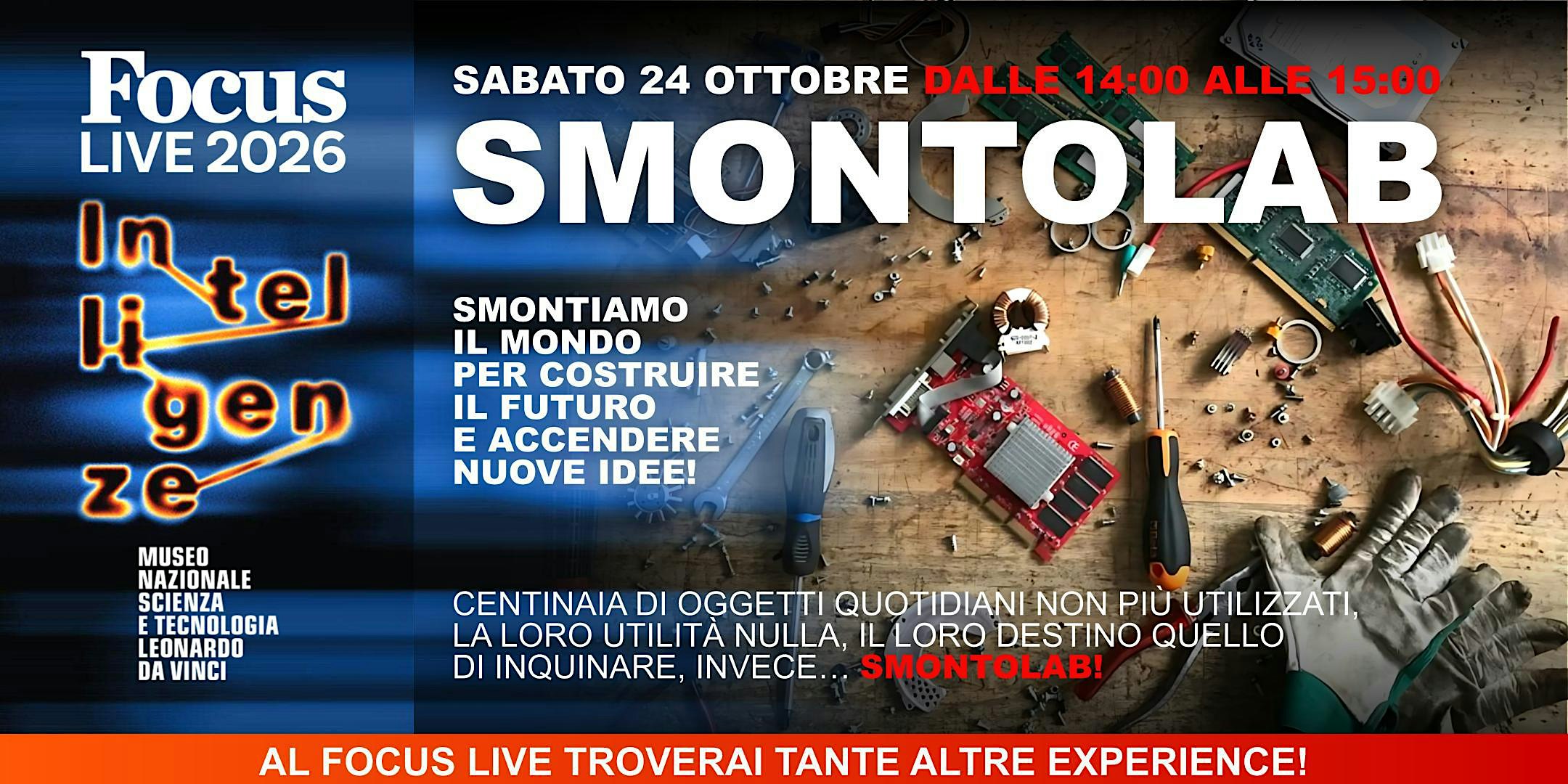 Focus Live 2026 - LABORATORIO SMONTOLAB