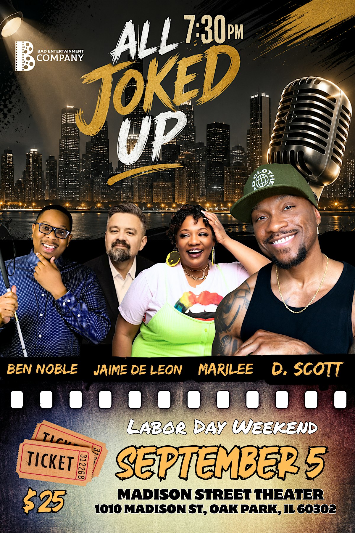 All Joked Up (with D. Scott, Ben Noble, Marilee, and Jaime de Leon)