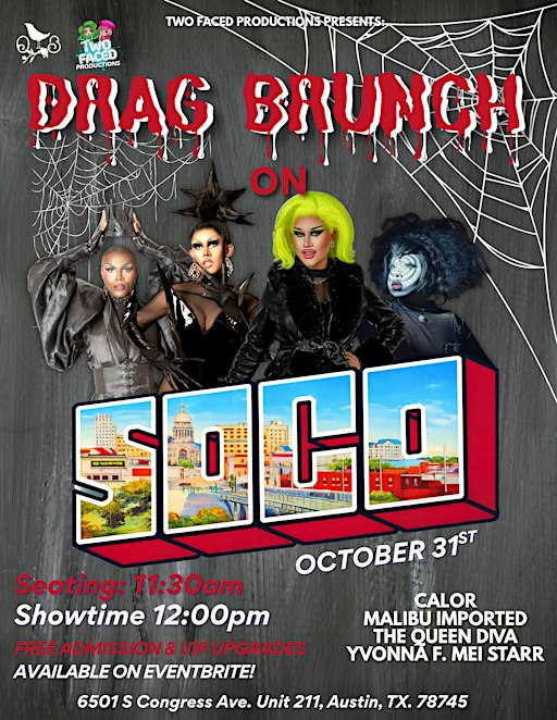 Halloween Drag Brunch on SOCO