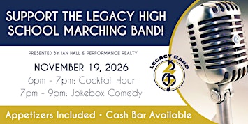 Fundraiser to Support The Legacy High School Marching Band