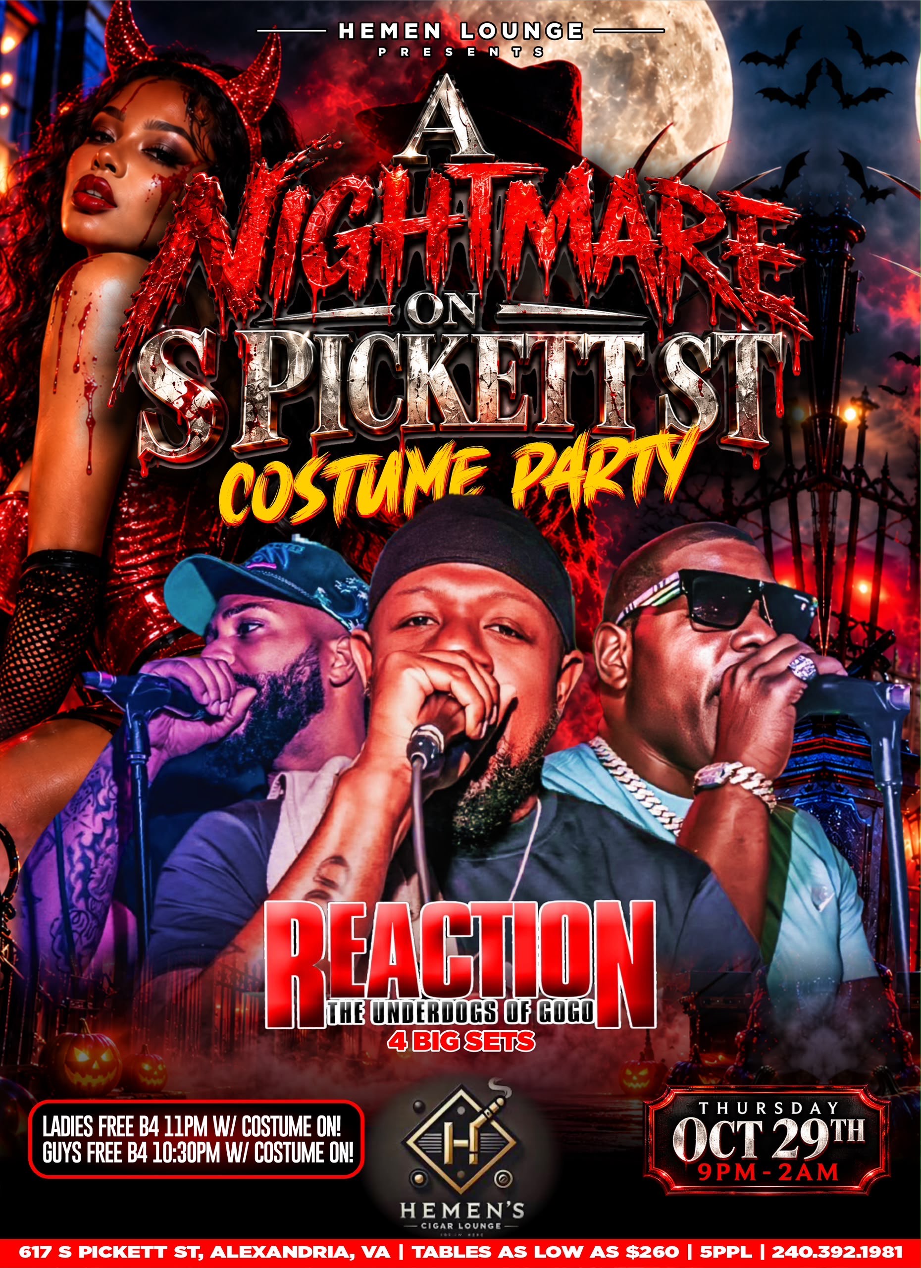 A NIGHTMARE ON S PICKETT ST.