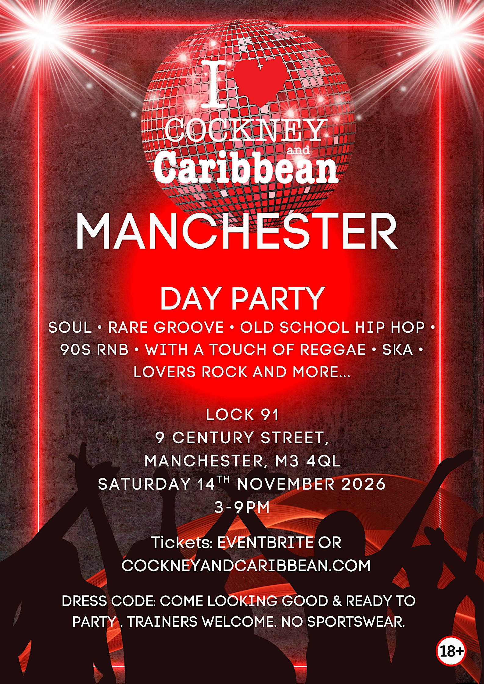 Cockney and Caribbean® Comes to Manchester | 14th November 2026