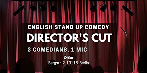 English Stand Up Comedy in Mitte - Director's Cut LI (FREE SHOTs)