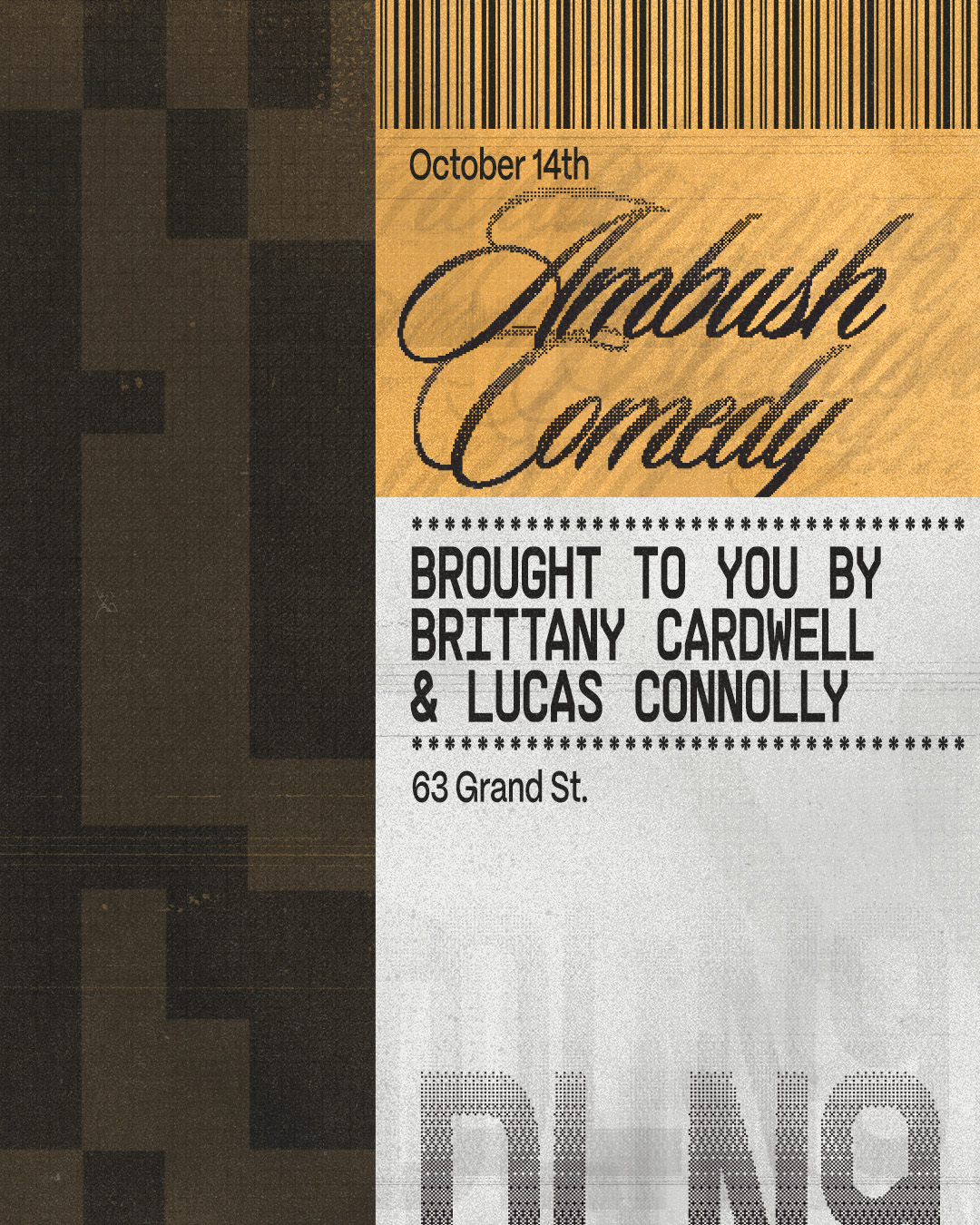 Ambush: Live Comedy in the Camper | Dead Letter No.9