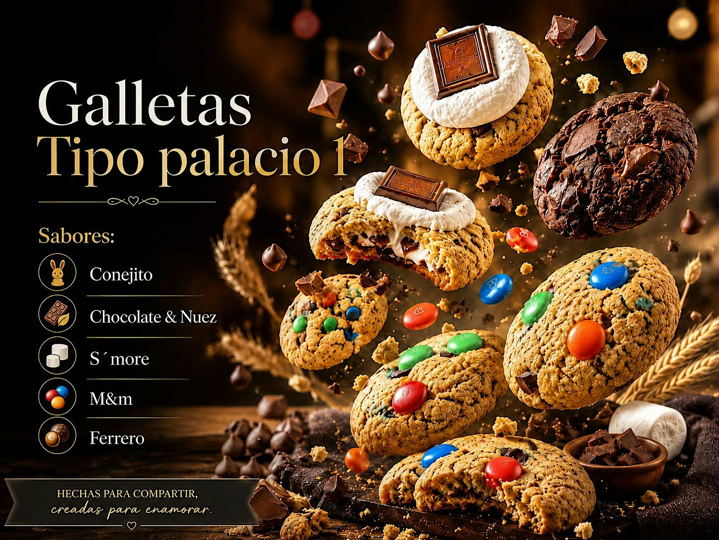 Galletas Tipo Palacio 1 con la Chef Liza Ojeda