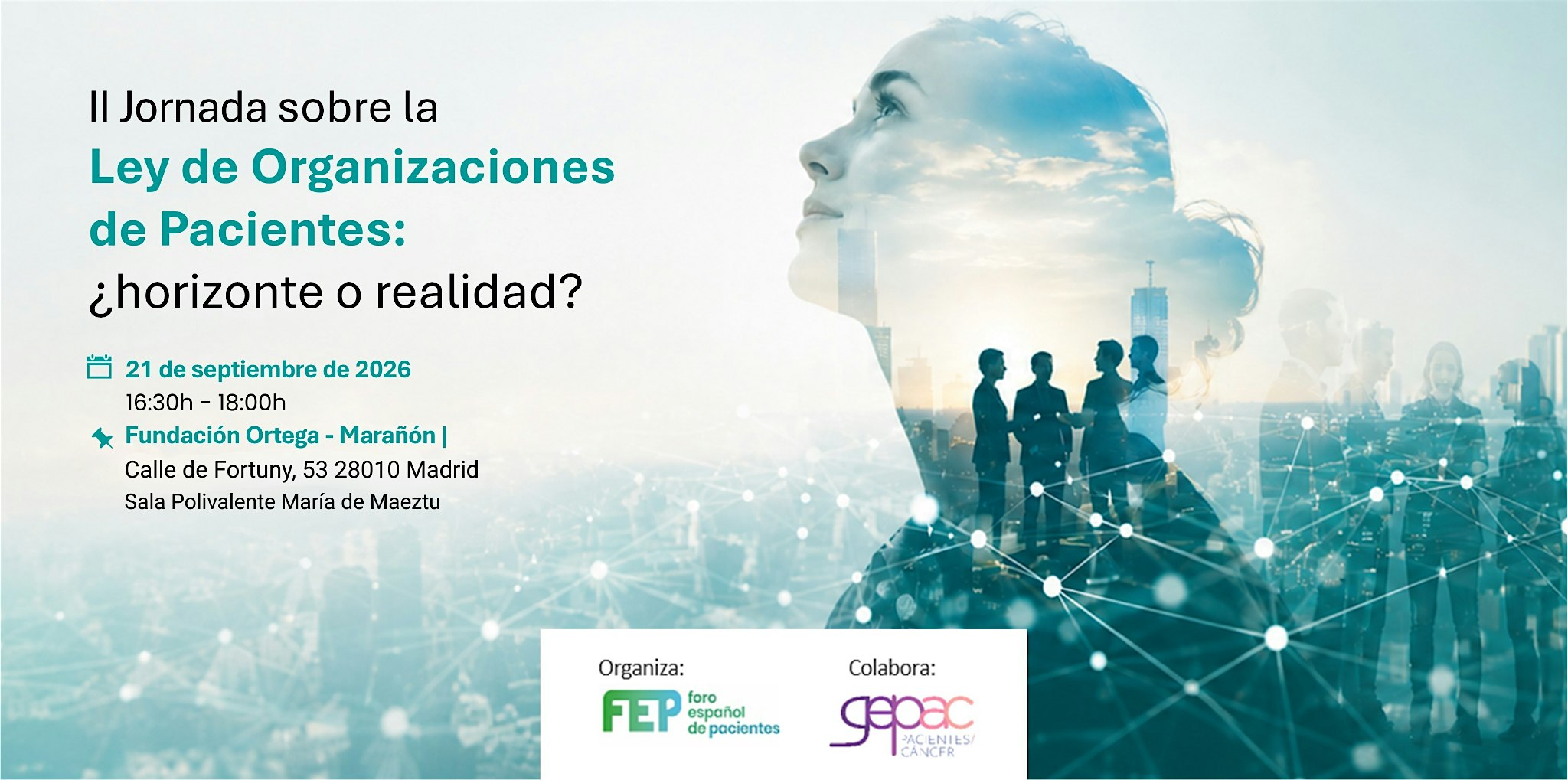 II Jornada sobre la Ley de Organizaciones de Pacientes