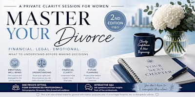 Master Your Divorce: A Private Clarity Session for Women - 2nd Edition