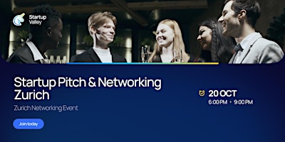 Startup Pitch & Networking        Zürich