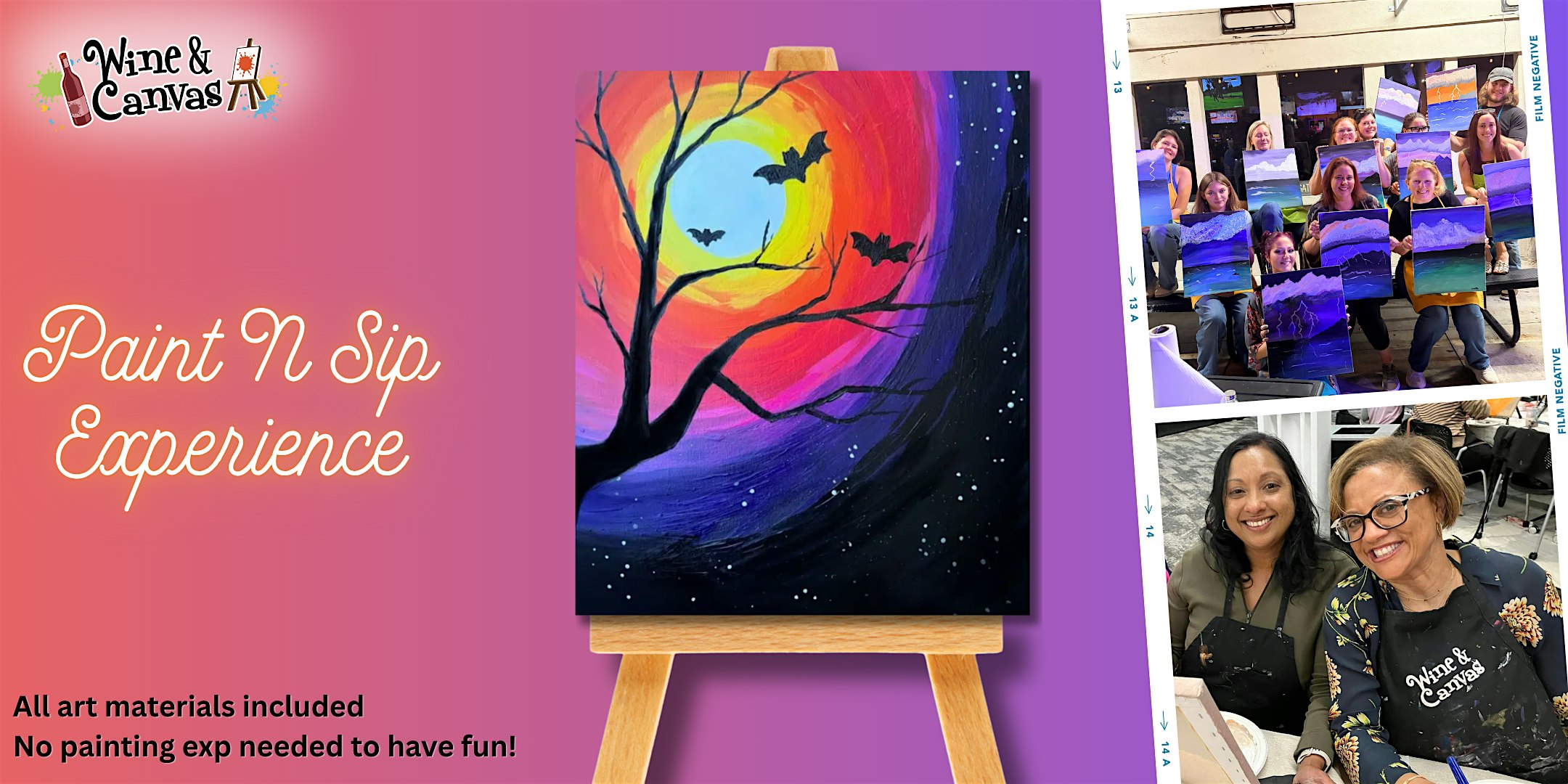 Apollo Beach Paint and Sip – Batty Night