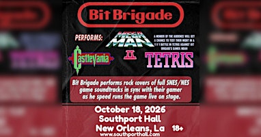 Bit Brigade Performs “Mega Man II” + “Castlevania” + “Tetris” LIVE