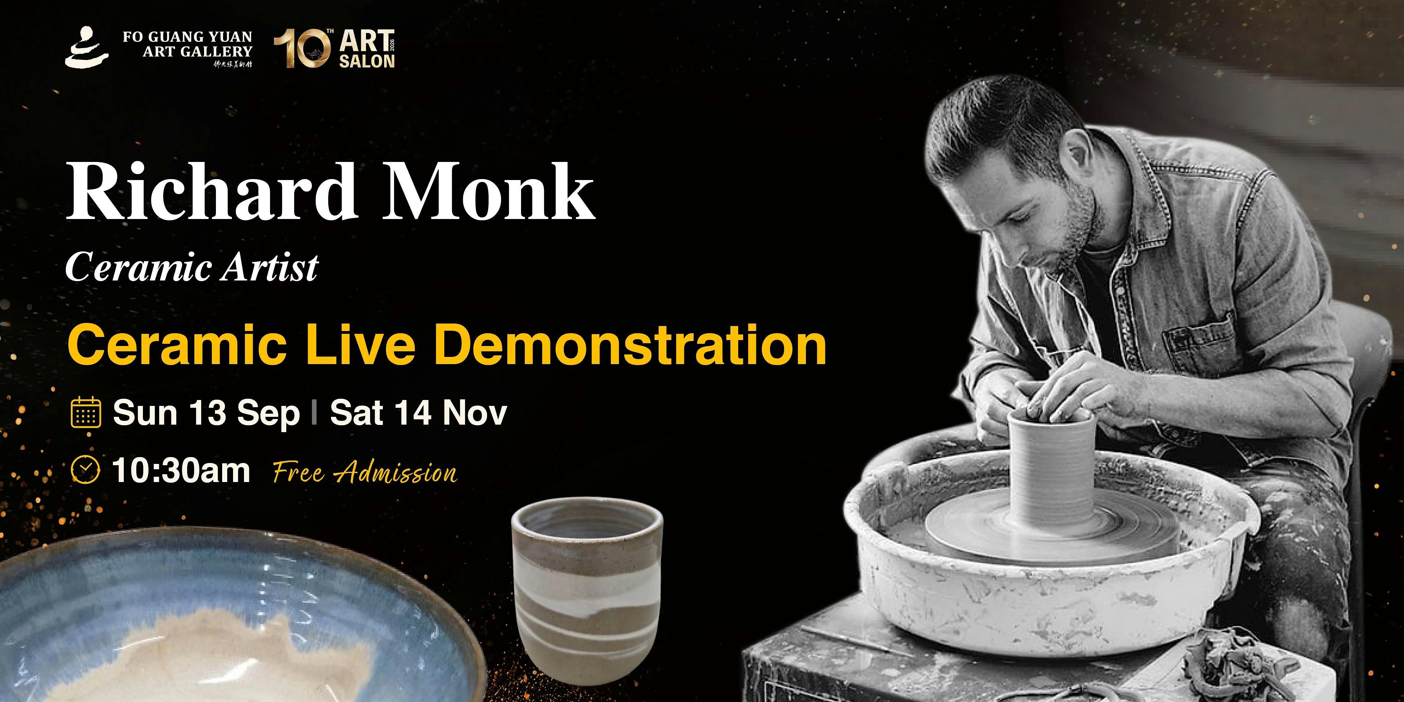2026 Art Salon Live Demo by Potter Richard Monk