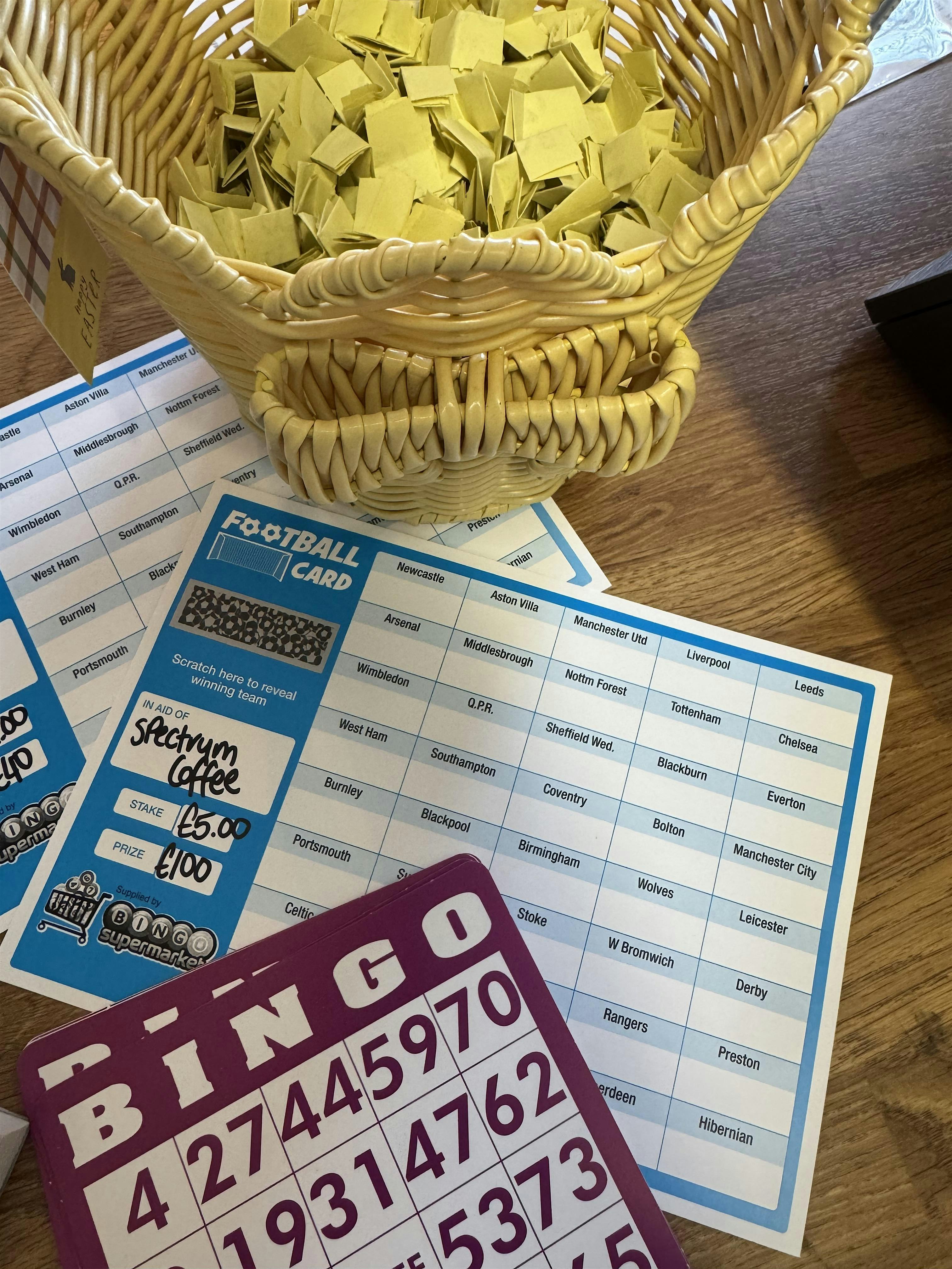 Friday night bingo
