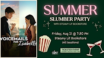 August Slumber Party Friday! - Steamy Lit Tampa