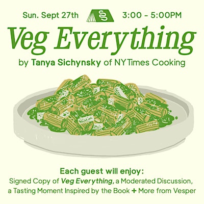NYT Cooking Author Tanya Sichynsky in Conversation w/ Chef Mike Ransom