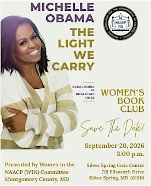 Women's Book Club Presented by Women in the NAACP (WIN) Committee MCMD