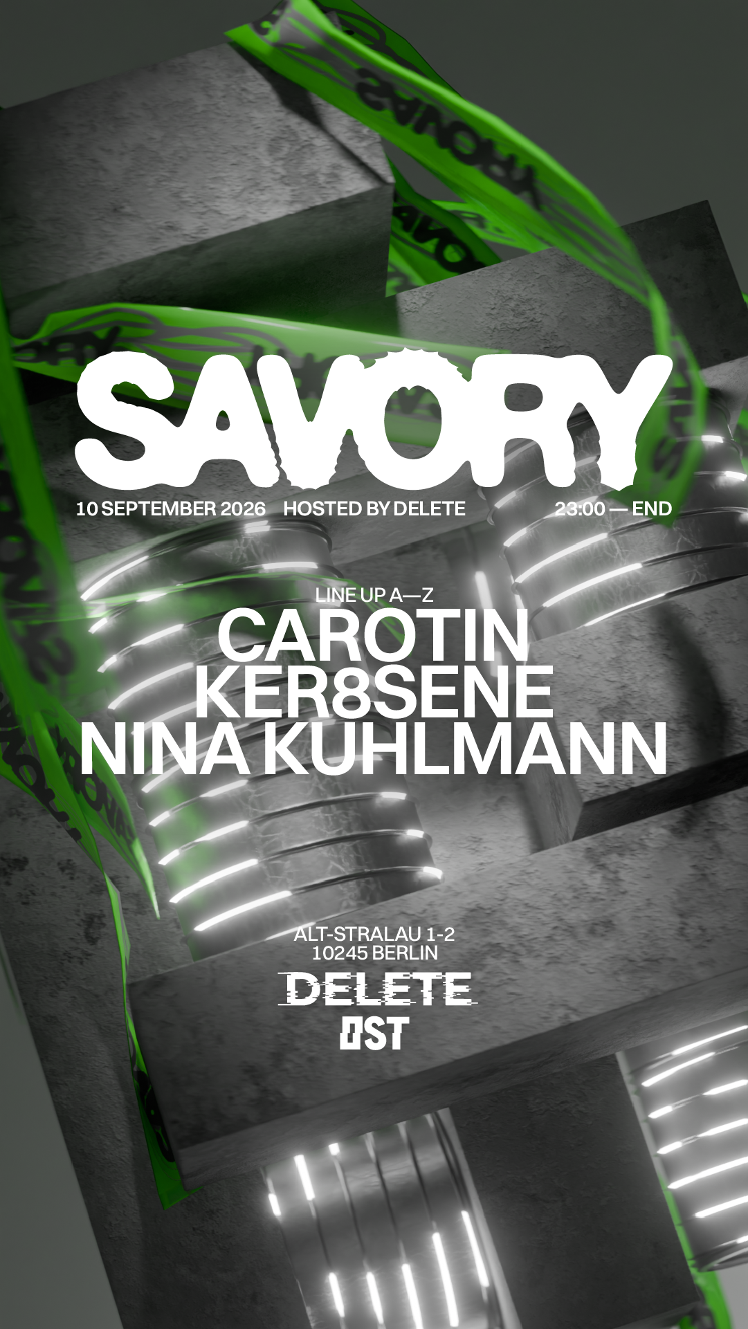 Savory - Techno Every Thursday