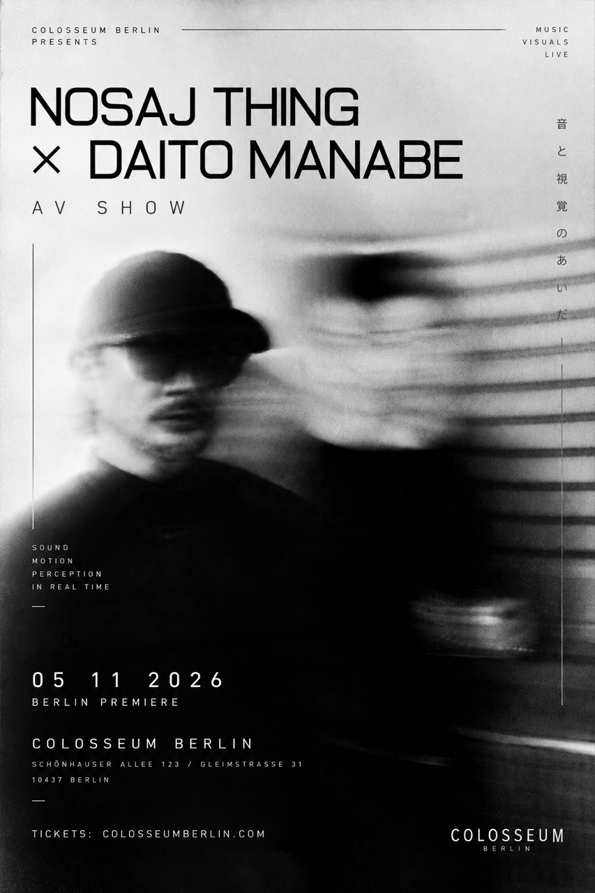 Nosaj Thing x Daito Manabe