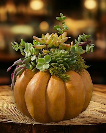 Succulent Pumpkins @ Littleton Brewing Company.