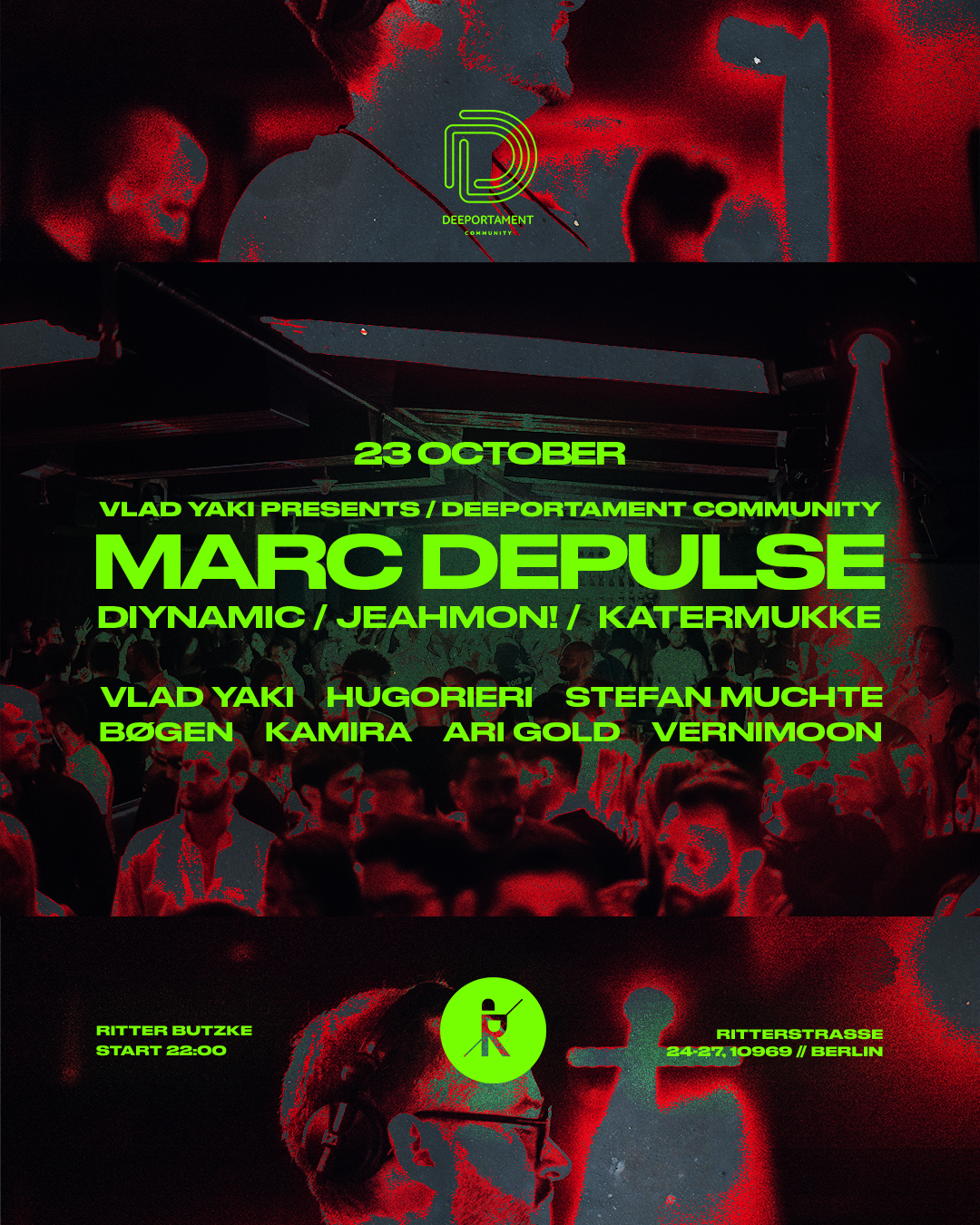Deeportament Community with Marc DePulse